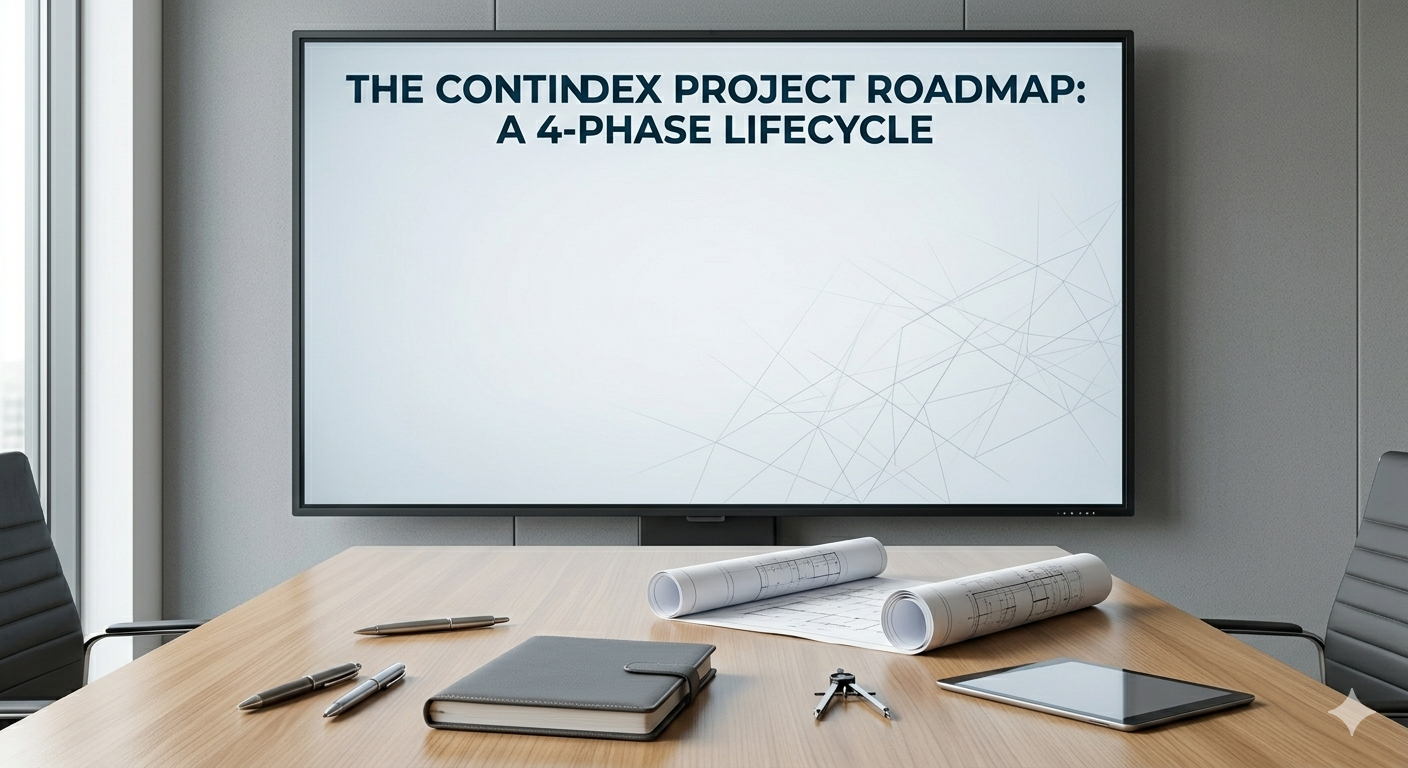 The Contindex Project Roadmap: A 4-Phase Lifecycle