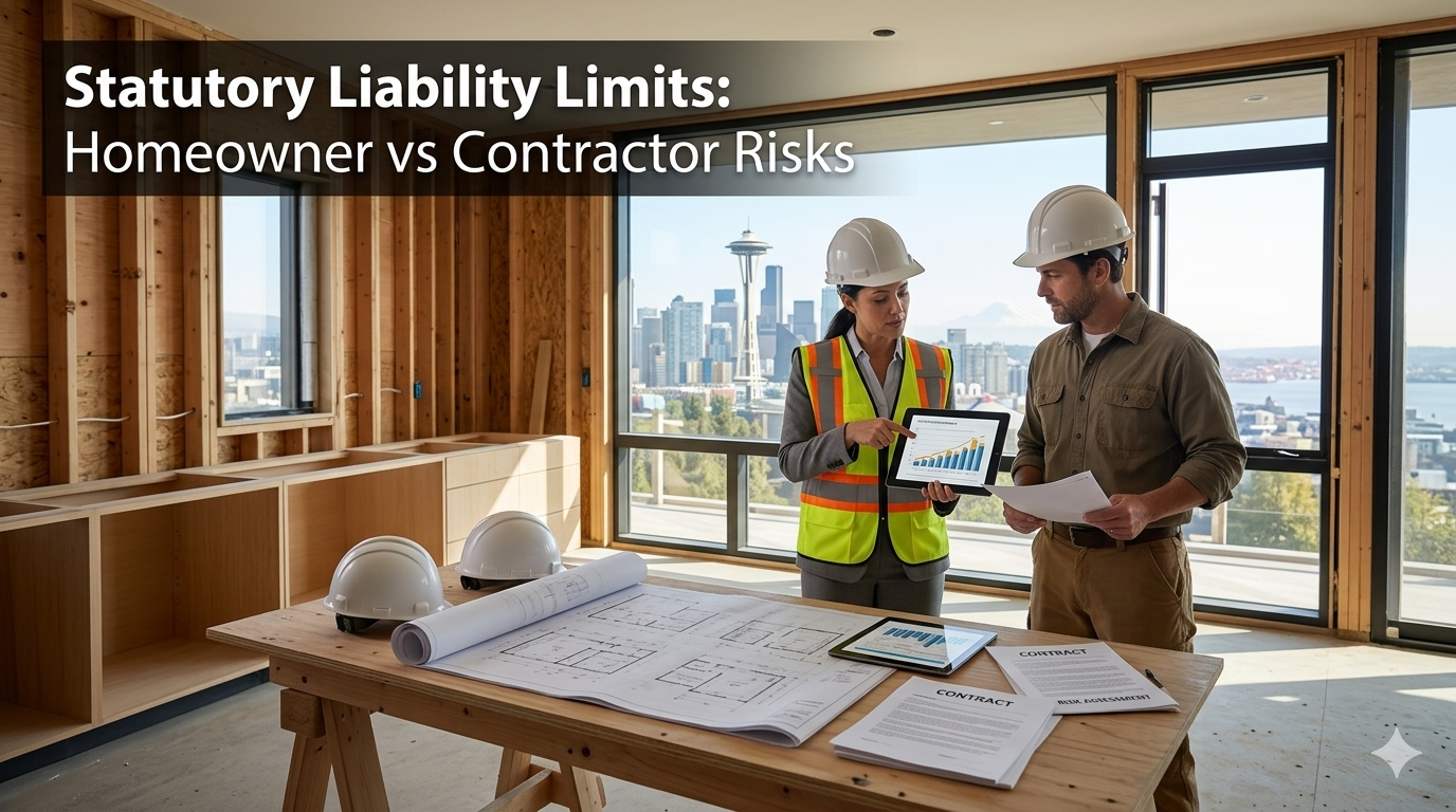 Statutory Liability Limits: Homeowner vs Contractor Risks