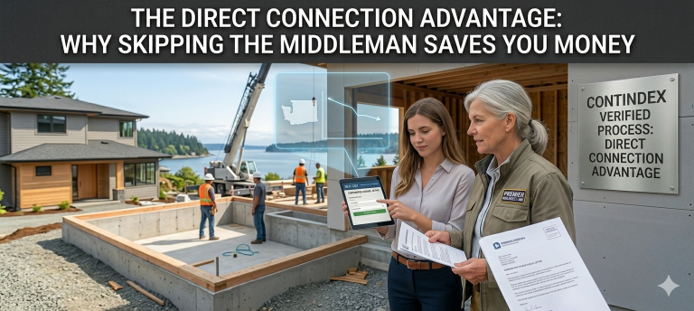 Direct connection advantage hiring professional homeowner collaboration title