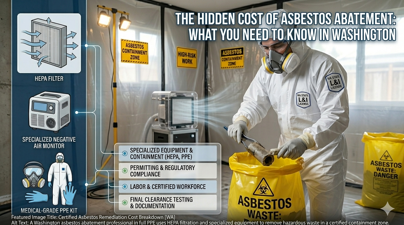 Asbestos Abatement Costs: What You Need to Know in Washington