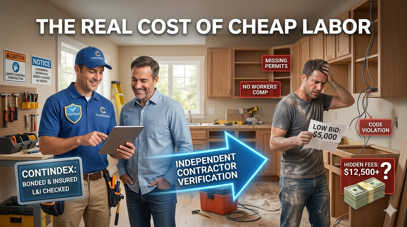 The Cost of Incomplete Data: Why Using Unverified Contractors Leads to Hidden Fees